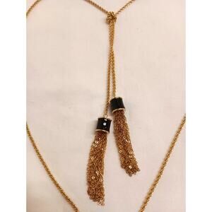Beautiful Brahmin FAIRHAVEN Duo Tassel Necklace